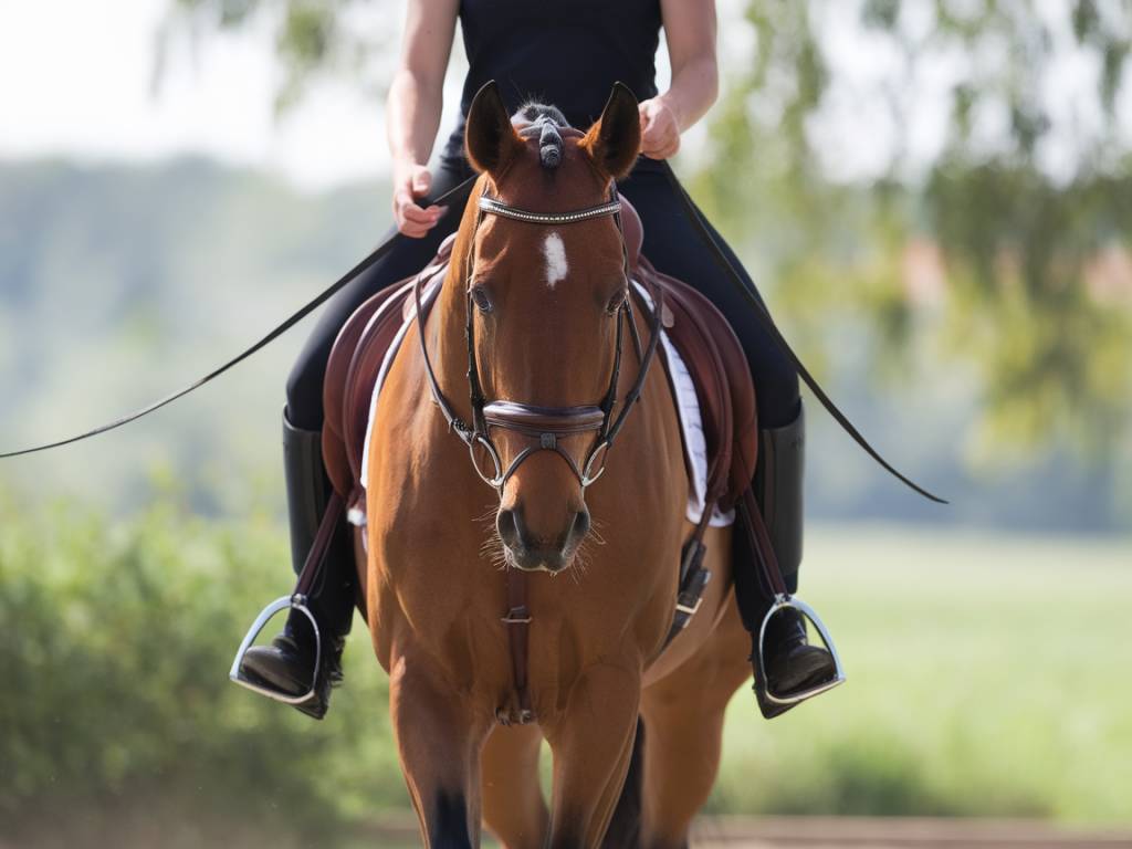 Comment améliorer la concentration de son cheval lors des séances d’entraînement