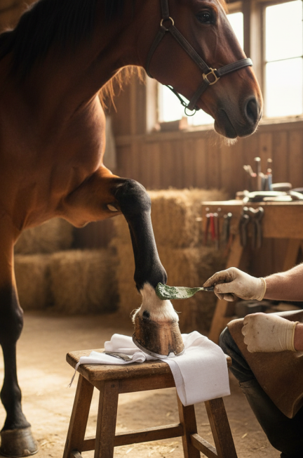 Image pour cornage cheval traitement