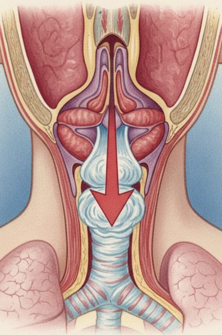 Image pour origine du bruit de cornage