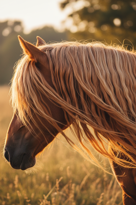 Image pour crinière du cheval