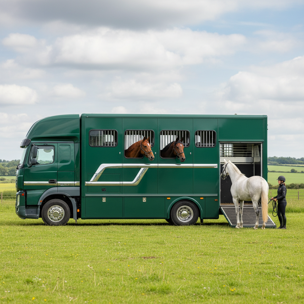 Image pour assurer un van cheval