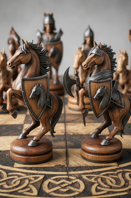 Image pour pions chevaux originaux