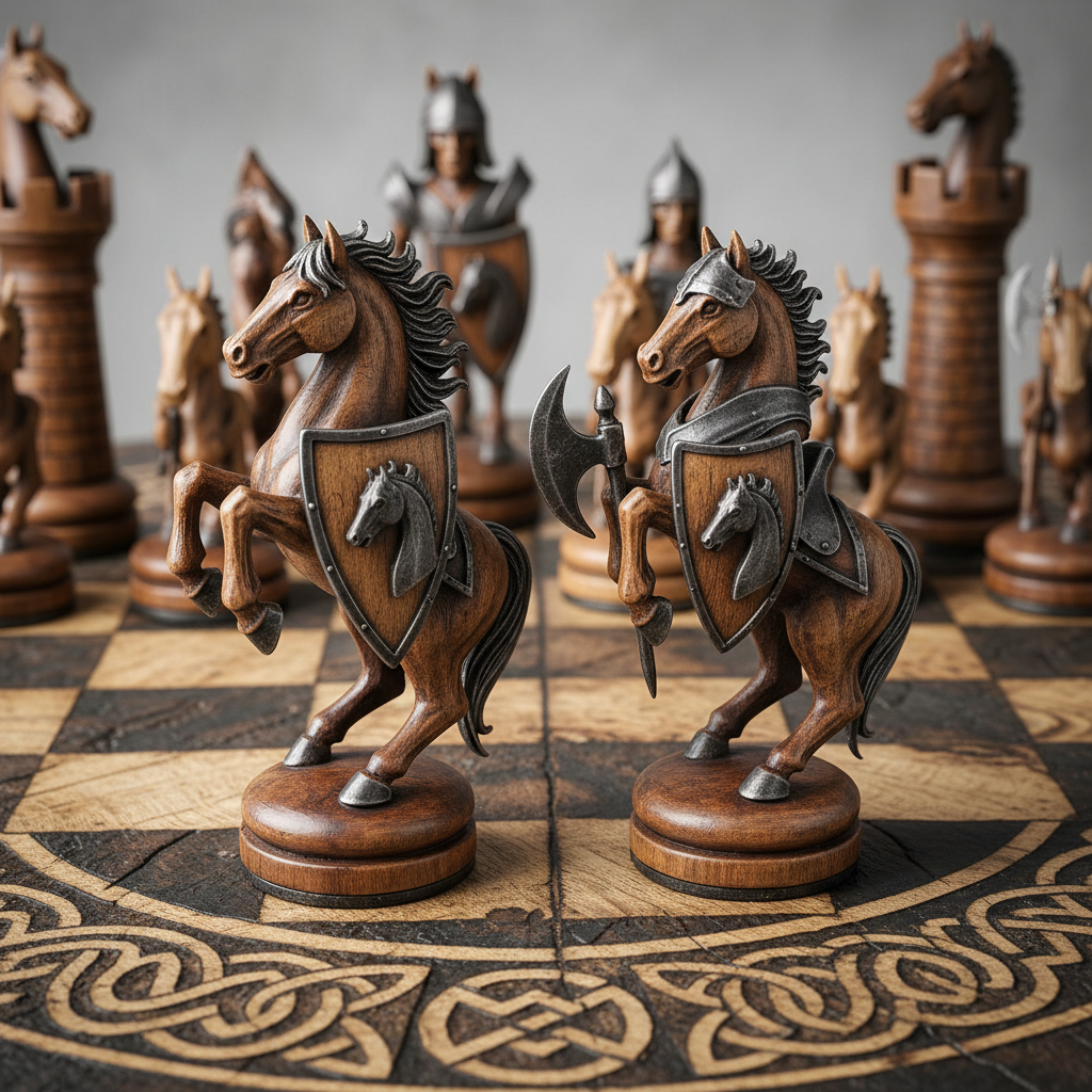 Image pour pions chevaux originaux