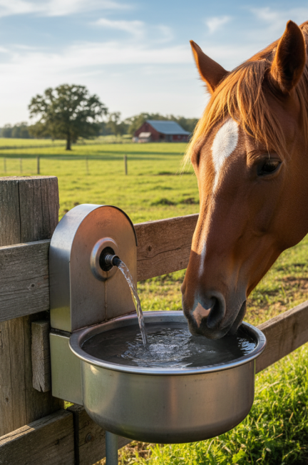 Image pour abreuvoir automatique cheval