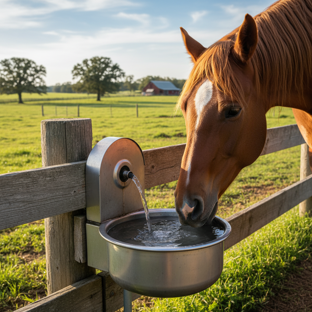 Image pour abreuvoir automatique cheval