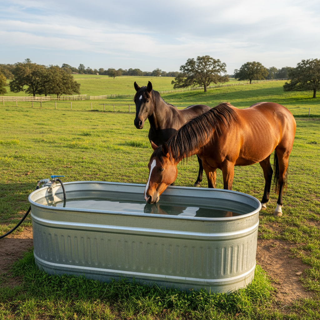 Image pour abreuvoir automatique cheval