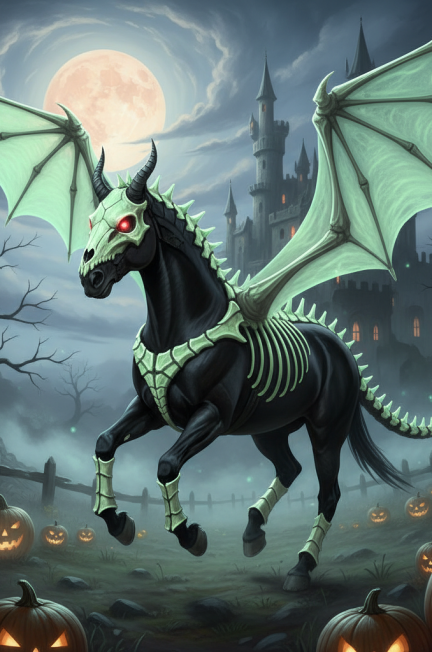Image pour deguisement halloween pour cheval