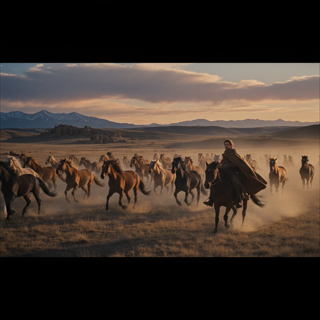 Image pour film avec des chevaux