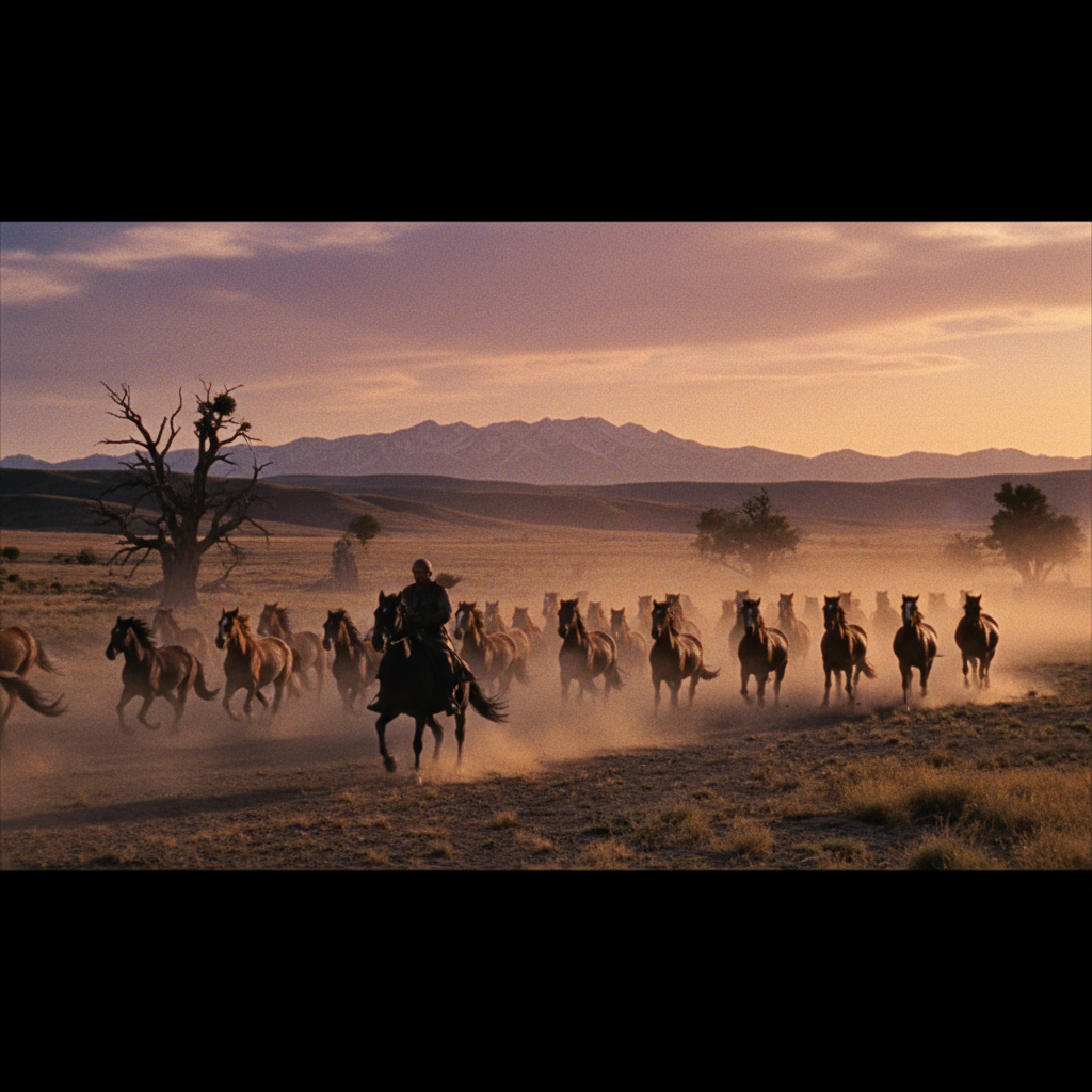 Image pour film avec chevaux