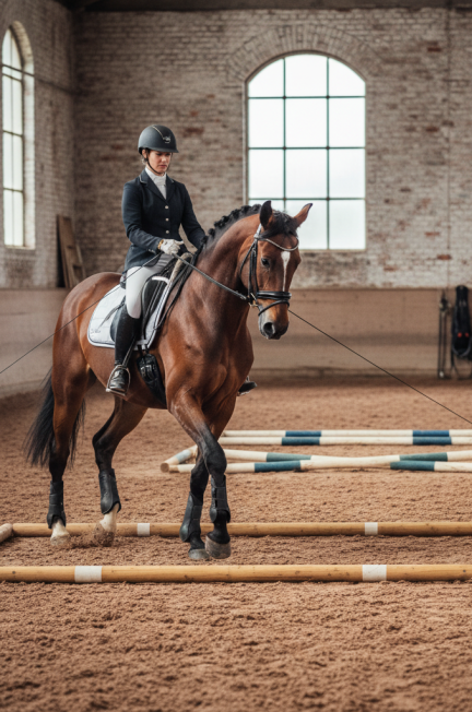 15 idées d’exercices de dressage pour cheval débutant qui instaurent confiance et légèreté