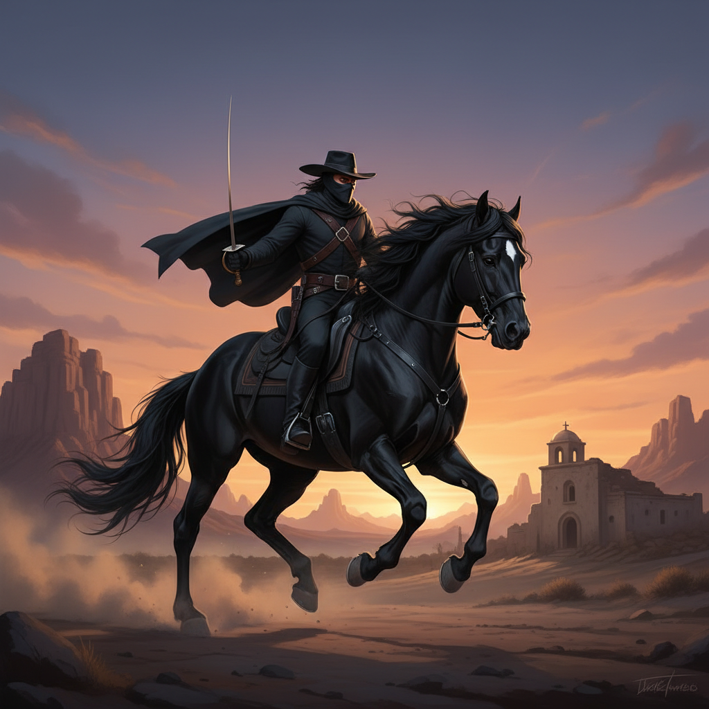 Image pour nom du cheval de zorro