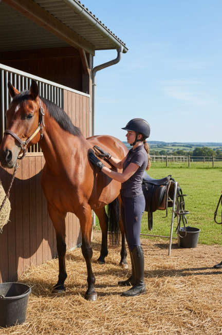 Image pour demi pensions cheval