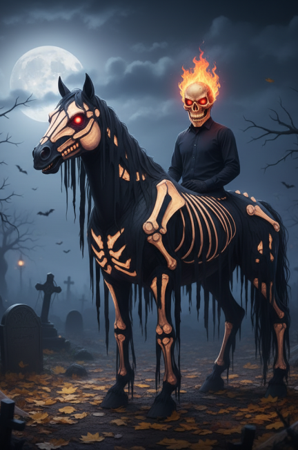 Image pour deguisement halloween cheval