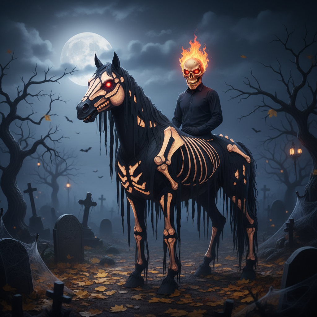 Image pour deguisement halloween cheval