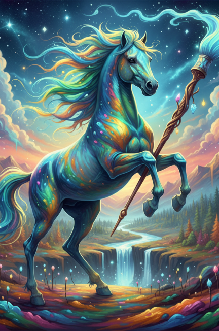 Image pour magic brush cheval
