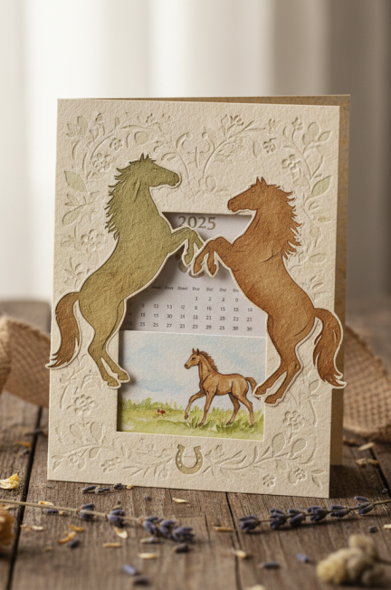 Image pour lettre naissance chevaux 2025