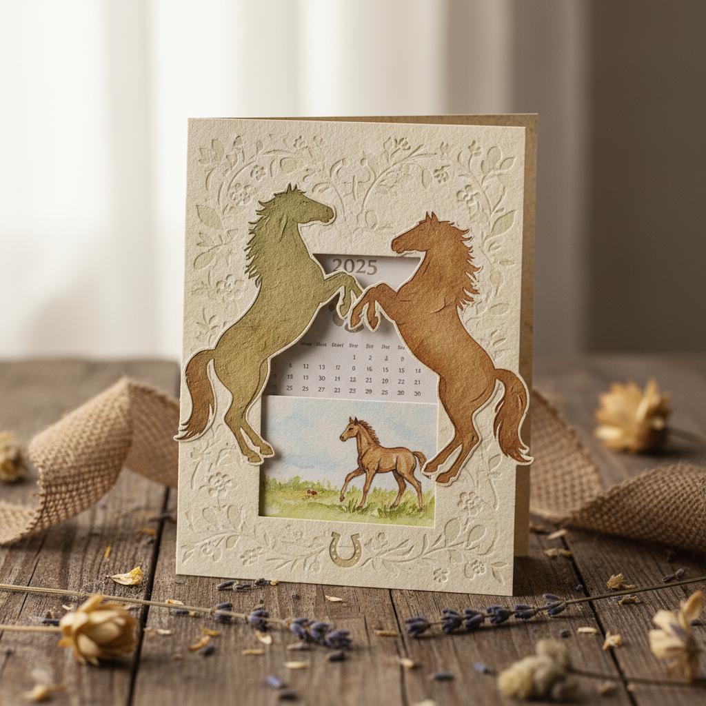 Image pour lettre naissance chevaux 2025