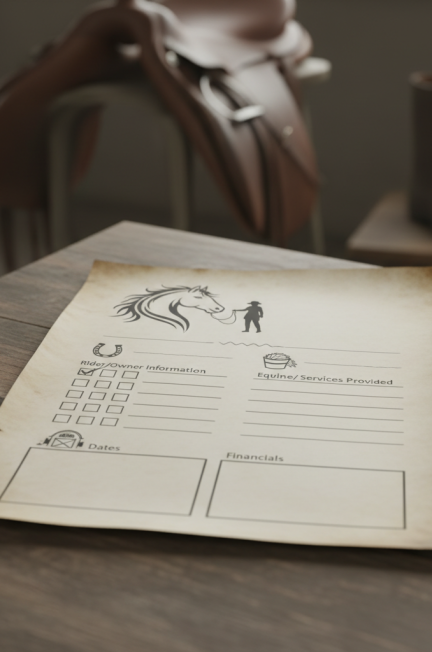 Modèle de contrat demi‑pension cheval PDF : 10 clauses légales décodées point par point