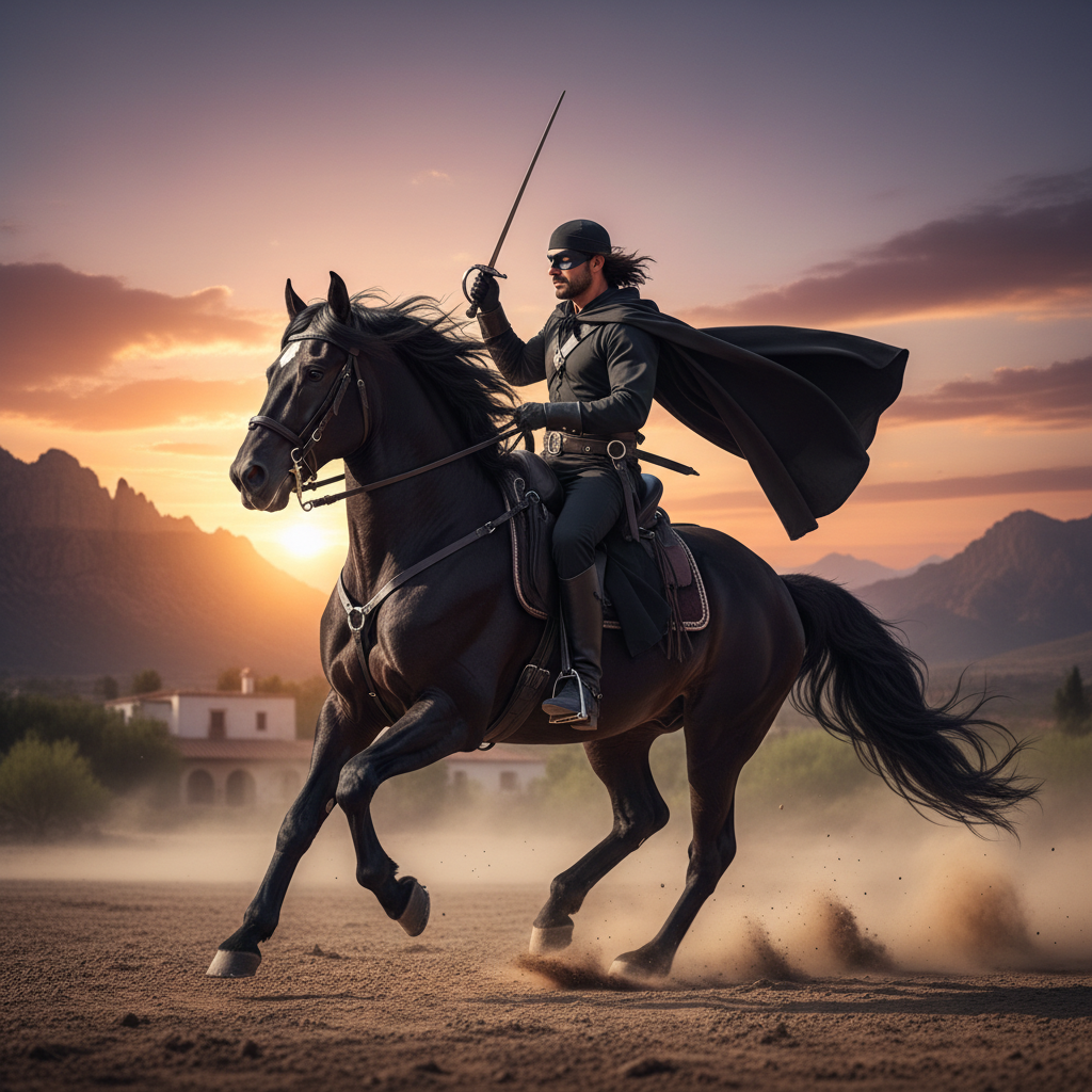 Image pour comment s'appelle le cheval de zorro