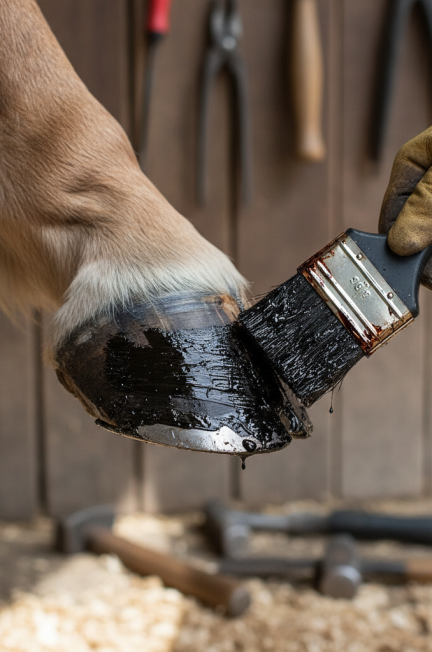 Image pour goudron sabot cheval