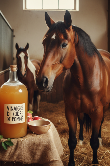 Image pour vinaigre de cidre chevaux avis