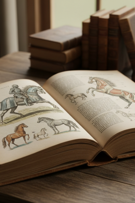 Image pour livre cheval