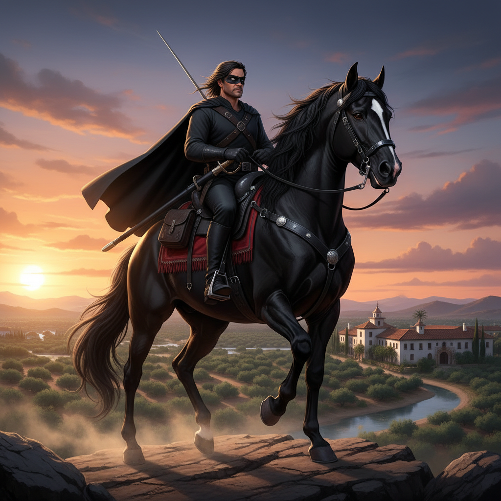 Image pour nom du cheval de zorro