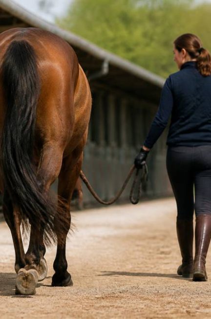 Boiterie postérieur cheval : causes, diagnostic et solutions adaptées