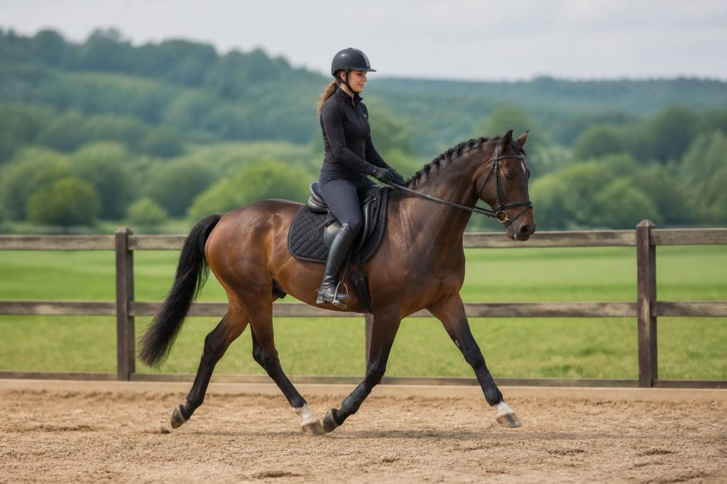Cheval sportif : caractéristiques, entraînement et équipement adapté