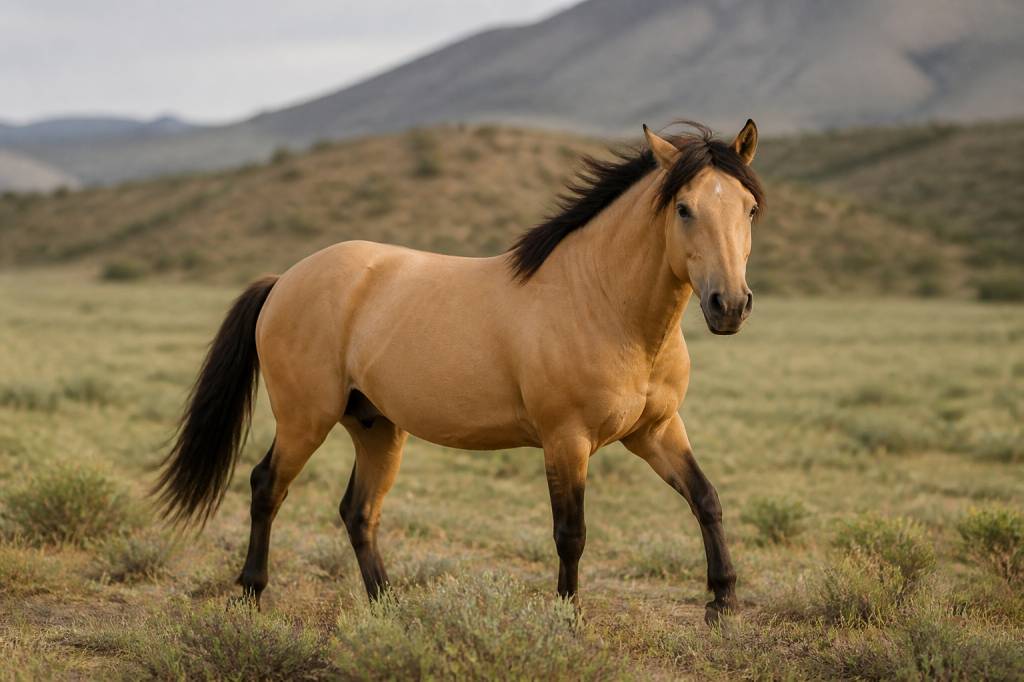 Mustang cheval isabelle : histoire, caractéristiques et conseils pour mieux le comprendre