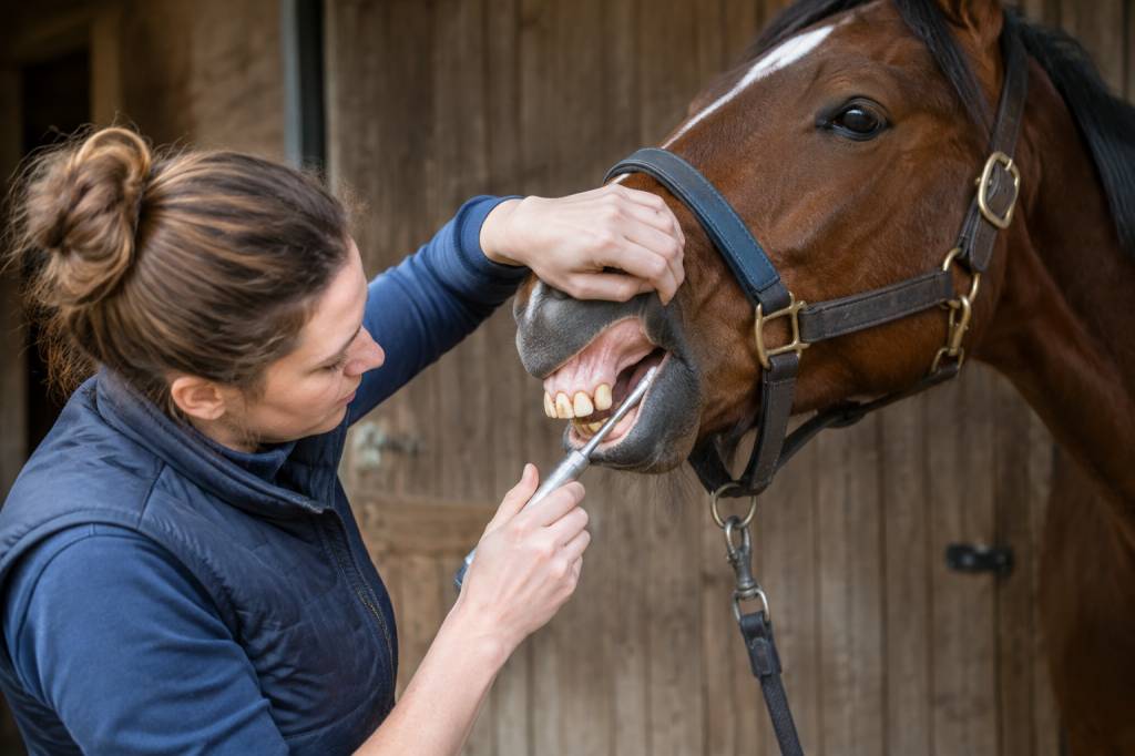 Surdents cheval : symptômes, soins et prévention dentaire