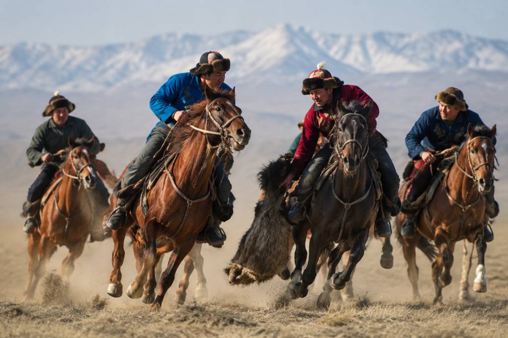 Kokpar : règles, origine et traditions de ce sport équestre spectaculaire